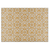Gold Damask Cutting Board Schneidebrett (Vorderseite)