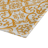 Gold Damask Cutting Board Schneidebrett (Ecke)