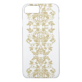 Gold Damask Elegante Case-Mate iPhone Hülle (Rückseite)