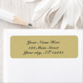 Gold Damask elegantes Drehbuch (Insitu)