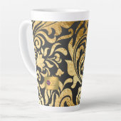 Gold Damask (matching journal available) Milchtasse (Linke Ecke)