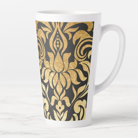 Gold Damask (matching journal available) Milchtasse (Rechts)
