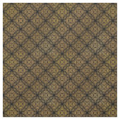 Gold Damask Medallion Muster Stoff (Muster)