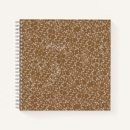 Gold-Damask-Spiralblock Notizblock