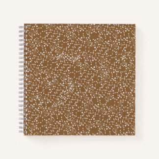 Gold-Damask-Spiralblock Notizblock