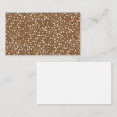 Gold Damask Visitenkarte (Vorne/Hinten)