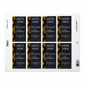 Gold Damask Wedelweinmarken (Vorne)