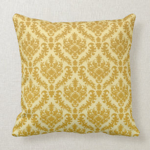 Gold-Damaskus Kissen