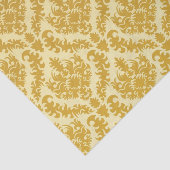 Gold-Damaskus Seidenpapier (Ausschnitt)