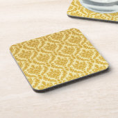Gold-Damaskus Untersetzer (Linke Seite)