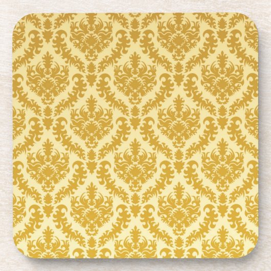 Gold-Damaskus Untersetzer (Vorderseite)