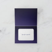 Gold Danke an den Sternenhimmel (Innenseite)