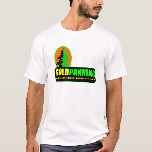 Gold, das verschiebend Spaß-Familie die im T-Shirt (Vorderseite)
