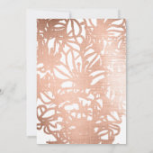 Gold, das wir noch immer verlängern 50. Hochzeit Einladung (Rückseite)