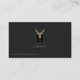 Gold Dealer Head Business Card Visitenkarte