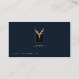 Gold Dealer Head Business Card Visitenkarte