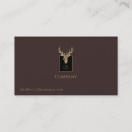 Gold Dealer Head Business Card Visitenkarte