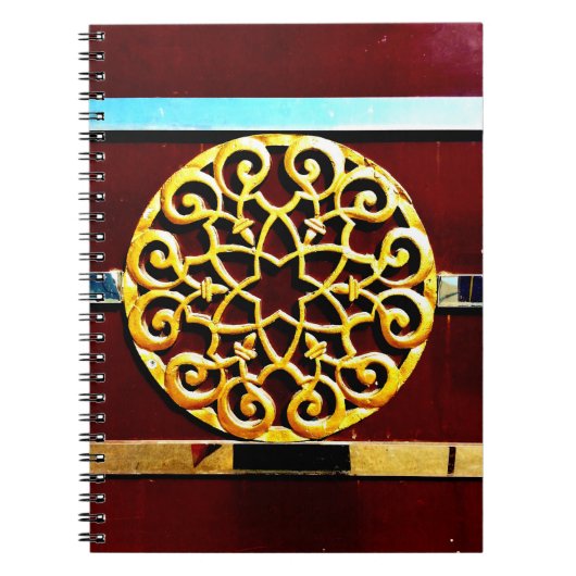 Gold Decoration Notizblock (Vorderseite)