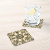 Gold Decorative Holiday Paper Untersetzer (Vor Ort)