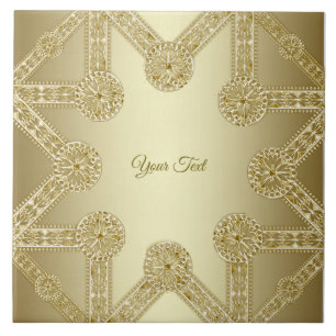 Gold Decorative Keramik Tile Fliese