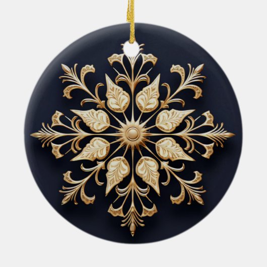 Gold Decorative Ornament (Hinten)