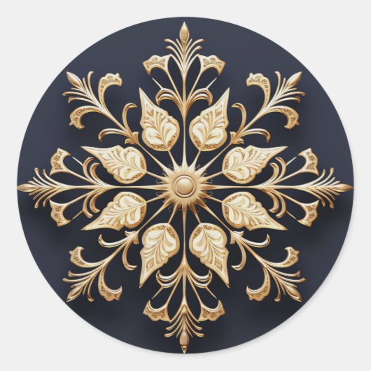 Gold Decorative Sticker (Vorderseite)