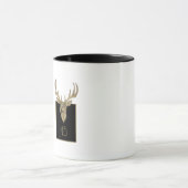 Gold Deer Head Tasse (Zentrum)