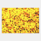 Gold Deer Splattered Paint  Geschenkpapier Set (Vorderseite)