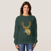Gold Defer Christmas Sweatshirt (Vorne ganz)