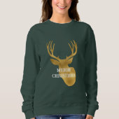 Gold Defer Christmas Sweatshirt (Vorderseite)
