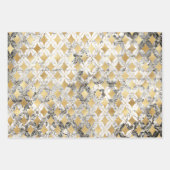 Gold Diamond Geschenkpapier Set (Vorderseite 3)