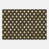 Gold Diamond Geschenkpapier Set (Vorderseite 2)