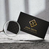 Gold Diamond Investigators Business Card