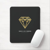 Gold Diamond Mousepad (Mit Mouse)