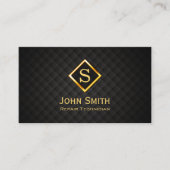 Gold Diamond Repair Technicer Business Card Visitenkarte (Vorderseite)