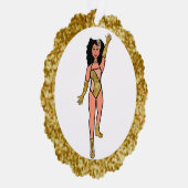 Gold & Diamonds Dancer Ornament Card B Karte (Rechts)