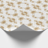 Gold Diamonds Geschenkpapier (Ecke)