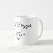 Gold Digger Coffee Tasse (VorderseiteRechts)