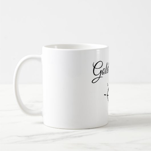 Gold Digger Coffee Tasse (Links)