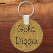 Gold Digger Keychain Schlüsselanhänger (Vorderseite)