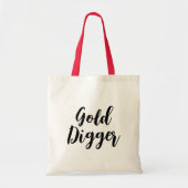 Gold Digger tote bag Tragetasche (Vorne)