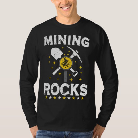 Gold Digging Gold Mining Gold Panning Gold Mine T-Shirt (Vorderseite)