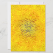 Gold Dinosaurier Hidden Happy Birthday! Karte (Rückseite)