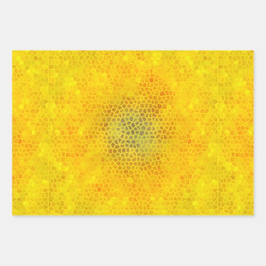 Gold Dinosaurier verborgen Geschenkpapier Set (Vorderseite 3)