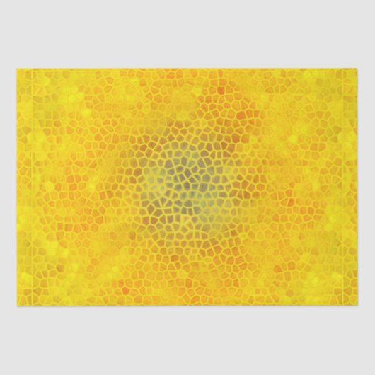 Gold Dinosaurier verborgen Seidenpapier (Vorderseite)