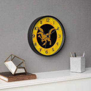 Gold Dinosaurier verborgen Uhr