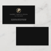 Gold Dollar Pen Icon Tax Preparer Business Card Visitenkarte (Vorne/Hinten)