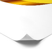 Gold-Dollar-Symbol Poster (Ecke)