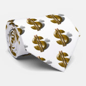 Gold-Dollar-Unterzeichnung Krawatte (Gerollt)