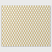 Gold-Dollar-Zeichen Geschenkpapier (Flach)